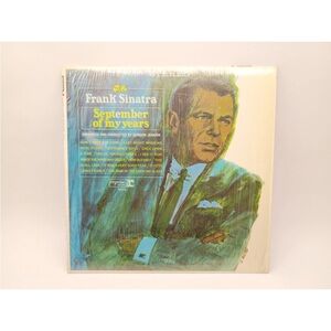 Frank Sinatra September Of My Years 1965 LP vinyl Record  vintage